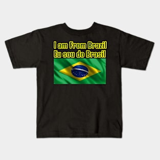 I am From Brazil Kids T-Shirt